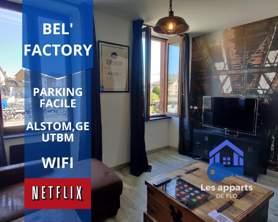 Les Studios De Flo' : The Bel'Factory 38 M² Wifi Belfort Εξωτερικό φωτογραφία